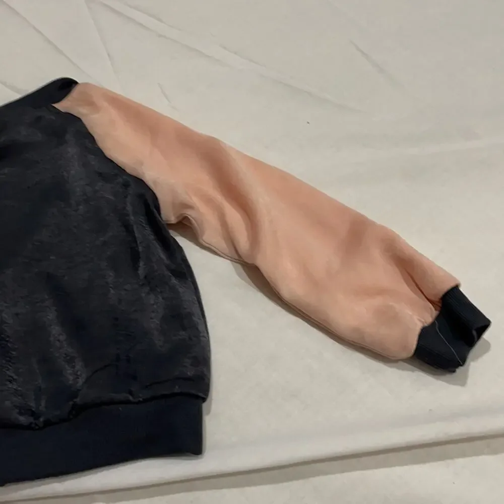 Jenna & Jessie 4 lightweight bomber zip jacket